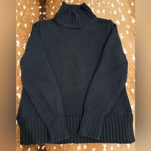 J Crew high neck black sweater